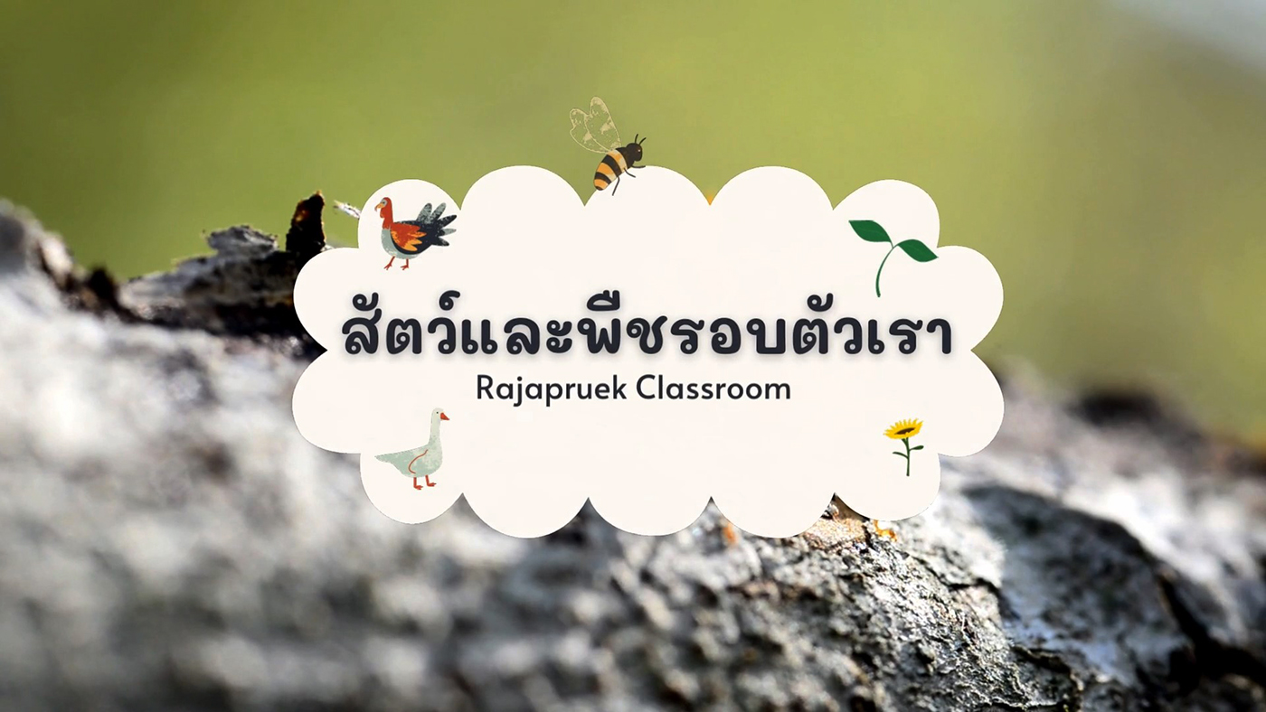 ราชพฤกษ์ Classroom | สัตว์และพืชรอบตัวเรา